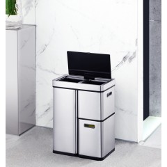 Сенсорное мусорное ведро EKO EK9338 MT-30L+15L+15L