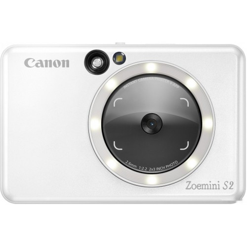 Цифровая фотокамера Canon Zoemini S2 (жемчужный белый)