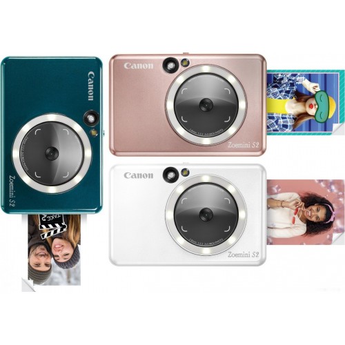 Цифровая фотокамера Canon Zoemini S2 (жемчужный белый)