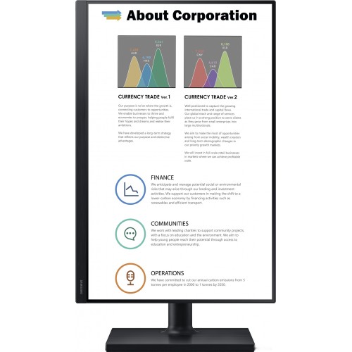 Монитор Samsung T45F LF24T450GYUXEN