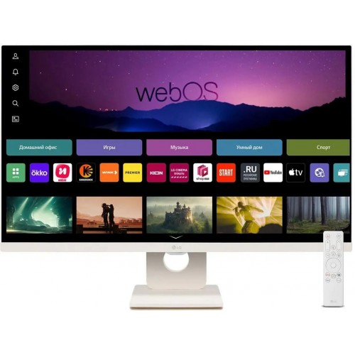 Монитор LG MyView Smart Monitor 27SR50F-W