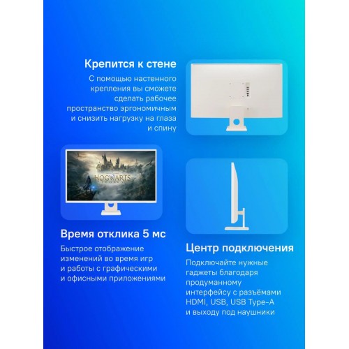 Монитор LG MyView Smart Monitor 27SR50F-W