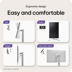 Монитор LG 27UP650K-W