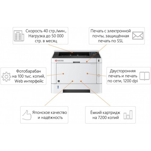 Принтер Kyocera ECOSYS P2040dn