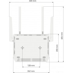 Беспроводной маршрутизатор Keenetic Peak KN-2710