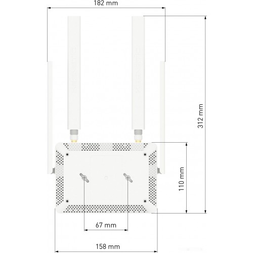 Беспроводной маршрутизатор Keenetic Runner 4G KN-2212