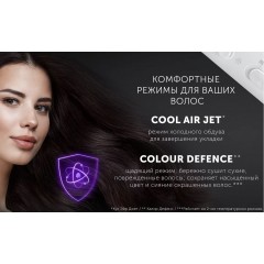 Фен Polaris PHD 2044Ti Quattro Ionic (белый/серый)