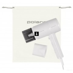 Фен Polaris PHD 2044Ti Quattro Ionic (белый/серый)