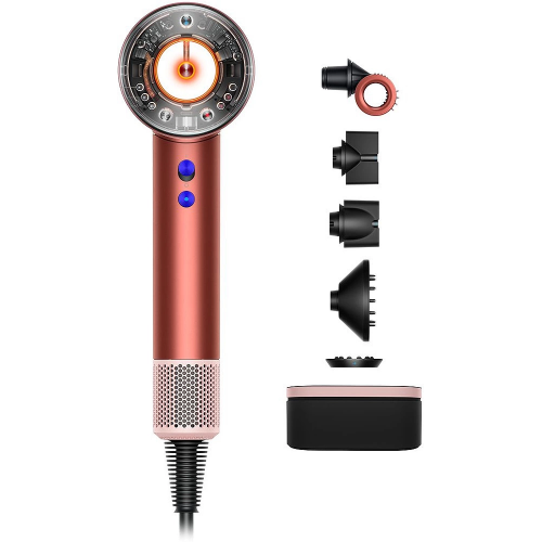 Фен Dyson HD16 Supersonic Nural (клубнично-бронзовый/розовый румянец)