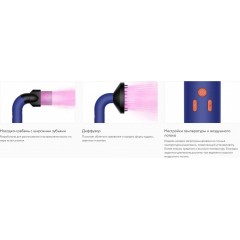 Фен Dyson Supersonic R HD18 (синий/топаз)