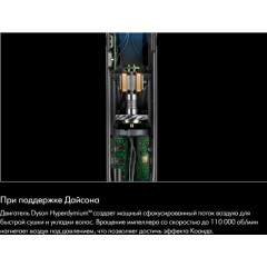 Фен Dyson Supersonic R HD18 (синий/топаз)