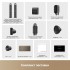 Фен Trouver Master 10 MyltiStyler Lunar AMMA10 (серебристый)