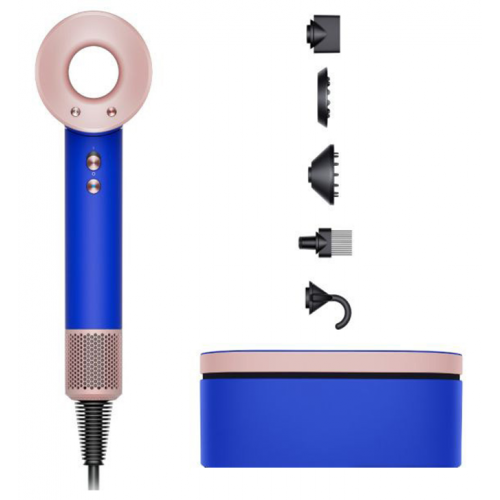 Фен Dyson HD07 Supersonic (евровилка, синие румяна)