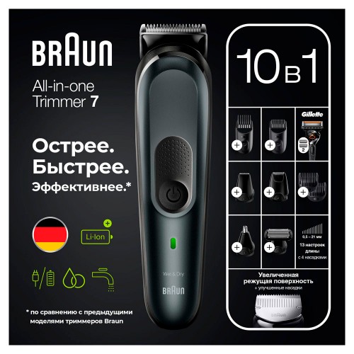 Машинка для стрижки волос Braun MGK7321