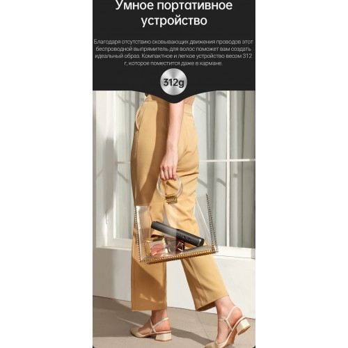 Выпрямитель Dreame Unplugged Cordless Hair Straightener AST14A (черный)