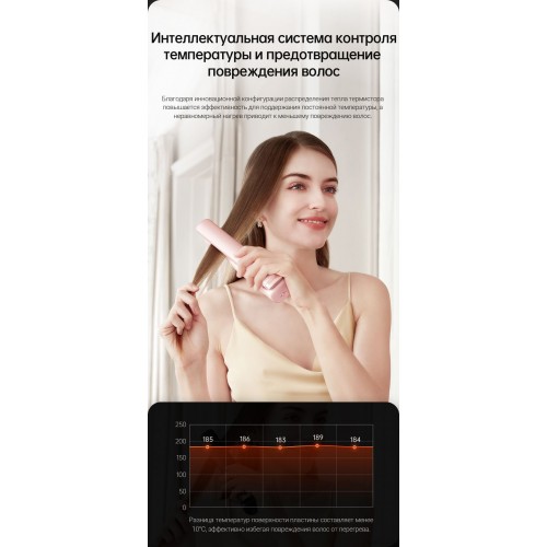 Выпрямитель Dreame Unplugged Cordless Hair Straightener AST14A (черный)