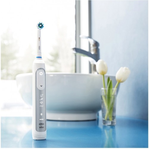 Электрическая зубная щетка Braun Oral-B Genius 8000 White D 701.535.5XC