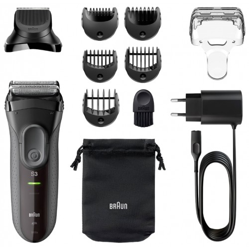 Электробритва мужская Braun 3000BT Series 3 Shave&Style