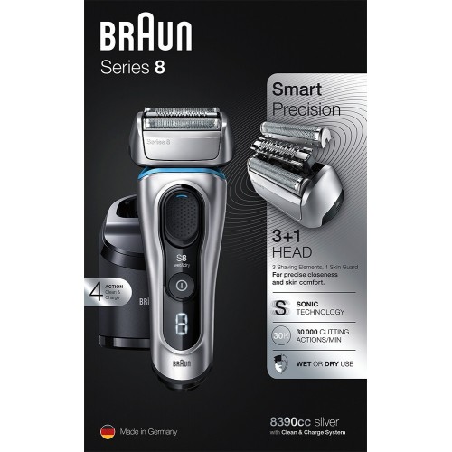 Электробритва мужская Braun Series 8 8390cc