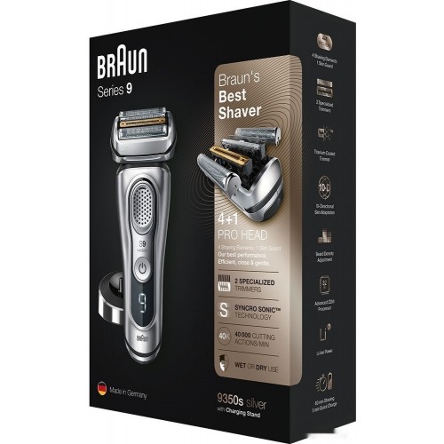 Электробритва мужская Braun Series 9 9350s