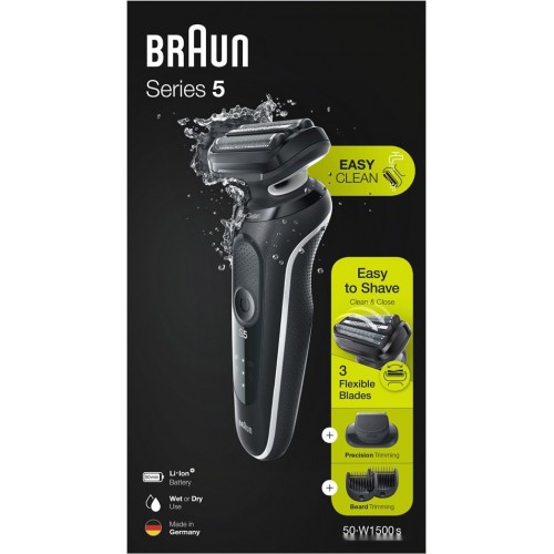 Электробритва мужская Braun Series 5 50-W1500s