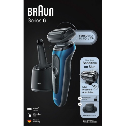 Электробритва мужская Braun Series 6 60-B7200cc