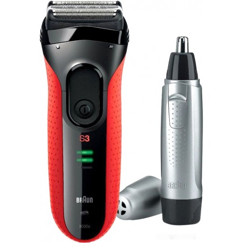 Электробритва мужская Braun Series 3 3030s + EN10