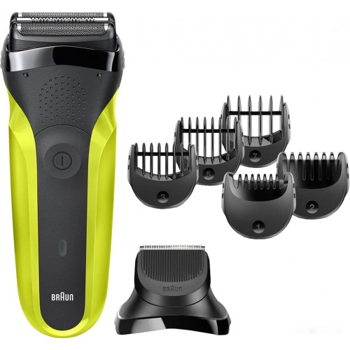 Электробритва мужская Braun Series 3 Shave&Style 300BT (зеленый)