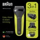 Электробритва мужская Braun Series 3 Shave&Style 300BT (зеленый)