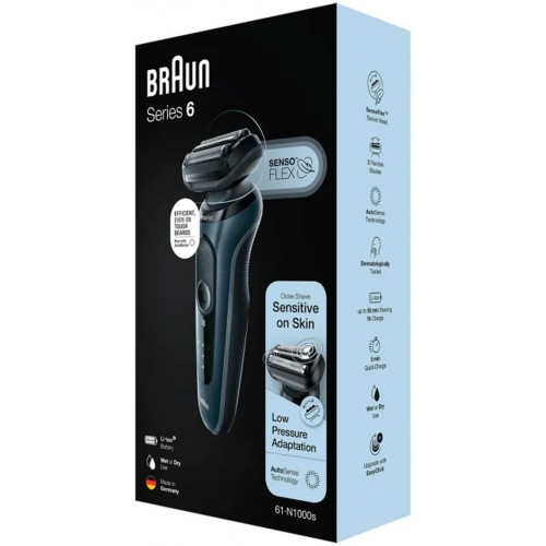 Электробритва мужская Braun Series 6 61-N1000s