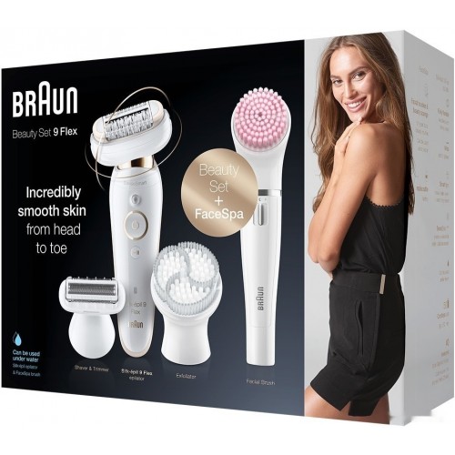 Эпилятор Braun Silk-epil 9 Flex Beauty Set SES 9100