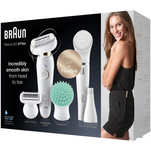 Эпилятор Braun Silk-epil 9 Flex Beauty Set SES 9300