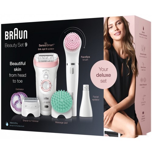 Эпилятор Braun Silk-epil Beauty Set 9 9/985 BS Wet & Dry