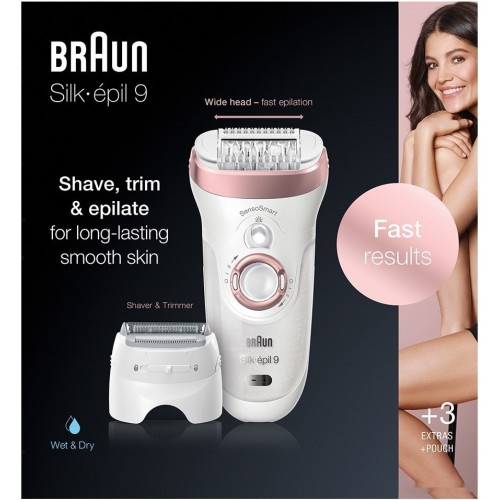 Эпилятор Braun Silk-epil 9 SensoSmart 9/720