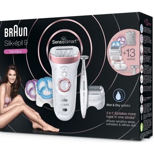 Эпилятор Braun Silk-epil 9 SkinSpa SensoSmart 9/980 Wet&Dry