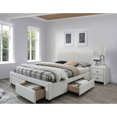 Кровать Halmar Modena 2 160x200 (белый)