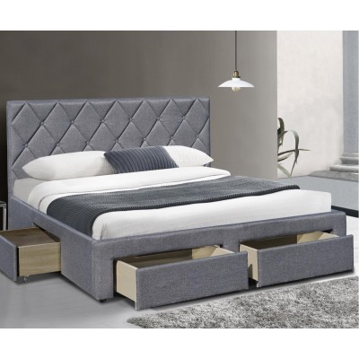 Кровать Halmar Betina 200x160 (серый)