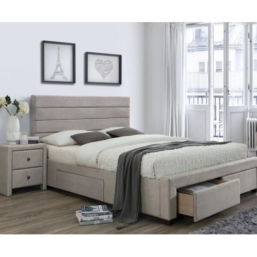 Кровать Halmar Kayleon 200x160 (бежевый)