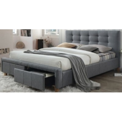 Кровать Signal Ascot 160x200 (серый)