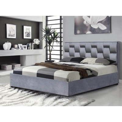 Кровать Halmar ANNABEL (серый) 160/200