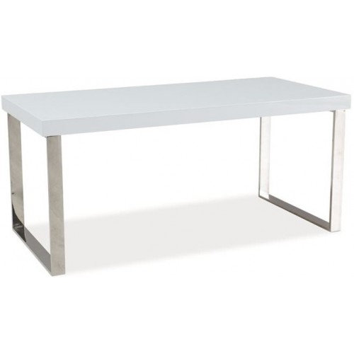 Столик Signal Rosa (Белый лак/Хром)