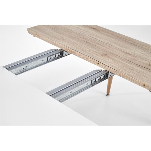 Кухонный стол Halmar Edward (белый/дуб сан ремо)