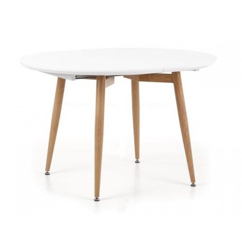 Кухонный стол Halmar Edward (белый/дуб сан ремо)