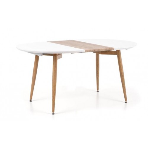 Кухонный стол Halmar Edward (белый/дуб сан ремо)