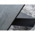 Кухонный стол Signal Salvadore Ceramic 160/240x90 (серый мрамор/черный матовый)