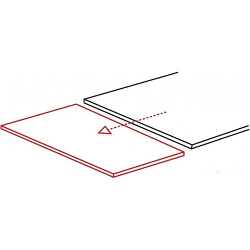Кухонный стол Signal Salvadore Ceramic 160/240x90 (серый мрамор/черный матовый)
