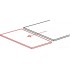Кухонный стол Signal Salvadore Ceramic 160/240x90 (серый мрамор/черный матовый)