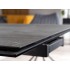 Кухонный стол Signal Salvadore Ceramic 160/240x90 (серый мрамор/черный матовый)