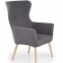 Кресло Halmar Cotto (Dark grey)