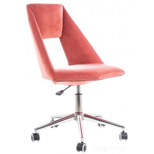 Офисное кресло Signal Pax Velvet (розовый)
